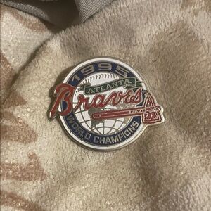 Atlanta Braves 1995 World Champions Pin